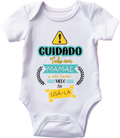 Body Infantil Personalizado em Suedine – Conforto, Qualidade e Exclusividade para o Seu Bebê ❤️