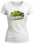 Camisa eleições - Meu partido é o brasil! - malha Poliviscose