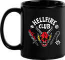 Caneca porcelana preta Eddie Munson / Stranger Things