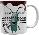 Caneca personalizada meme Plankton / Porcelana branca